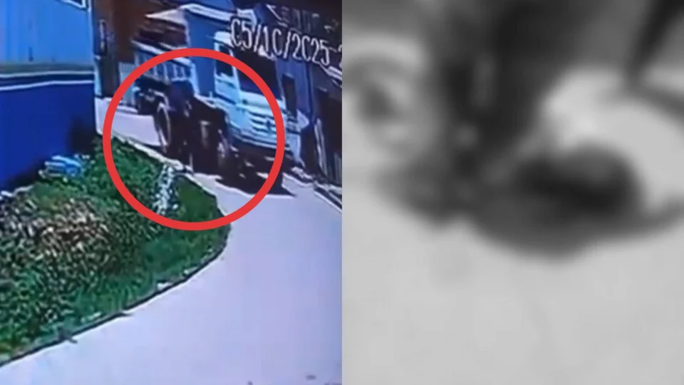Veja o vídeo: Mulher morre tragicamente após ter a cabeça esmagada por caçamba ao virar esquina em Jutaí