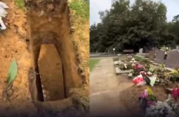 Veja o vídeo: Coveiro se emociona ao registrar enterro sem familiares e desaba; ‘Ninguém para dar o último adeus’, afirma