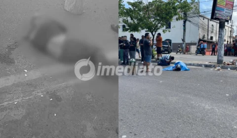 Veja o vídeo: Trabalhador que morreu na Av. Cosme Ferreira agonizou por 30 minutos pedindo socorro enquanto aguardava o SAMU