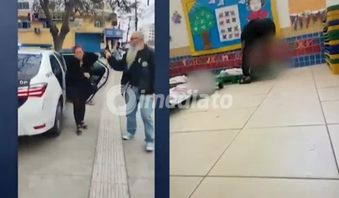 Veja o vídeo: Funcionária de creche municipal é presa após jogar no chão e puxar cabelo de crianças de 3 e 4 anos
