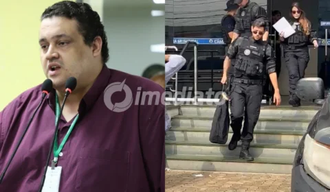 Veja o vídeo: Vereador que apoia empresa de lixo e fazia campanha em favor da companhia é alvo de operação policial em Porto Velho