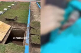 Veja o vídeo: Bebê dado como morto chora dentro de caixão antes do enterro e é levado às pressas para hospital em Rio Branco