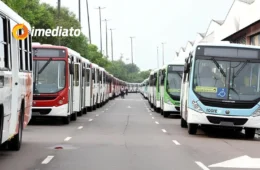 Rodoviários de Manaus anunciam greve de ônibus por tempo indeterminado se salários atrasados não forem pagos até terça-feira