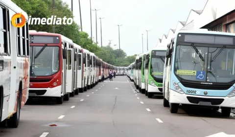 Rodoviários de Manaus anunciam greve de ônibus por tempo indeterminado se salários atrasados não forem pagos até terça-feira