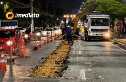 Obra do programa ‘Trata Bem Manaus’ avança na Avenida Noel Nutels e deve beneficiar moradores