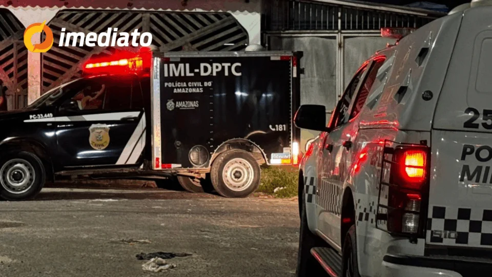 IMAGEM FORTE: Homem é assassinado a tiros na comunidade Valparaíso, bairro Jorge Teixeira