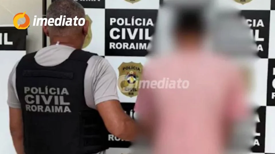 Polícia Civil de Roraima prende homem por estupro de vulnerável em São João da Baliza