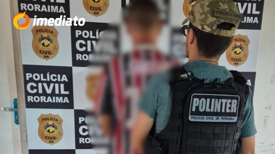 Polícia Civil de Roraima prende foragido do sistema prisional condenado por latrocínio no Amazonas