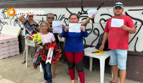 Ambulantes são impedidos de trabalhar em frente ao Cemitério e denunciam retirada de barracas pela Prefeitura de Manaus