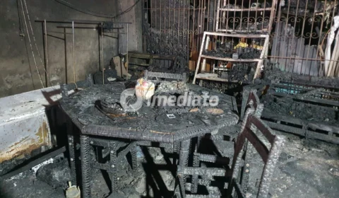 Família pede ajuda após perder tudo em incêndio no bairro São Geraldo