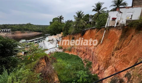 Obra mal planejada da Prefeitura deixa moradores sem casas no Puraquequara
