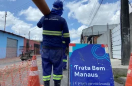 Trata Bem Manaus: Concessionária divulga cronograma semanal de obras de esgoto