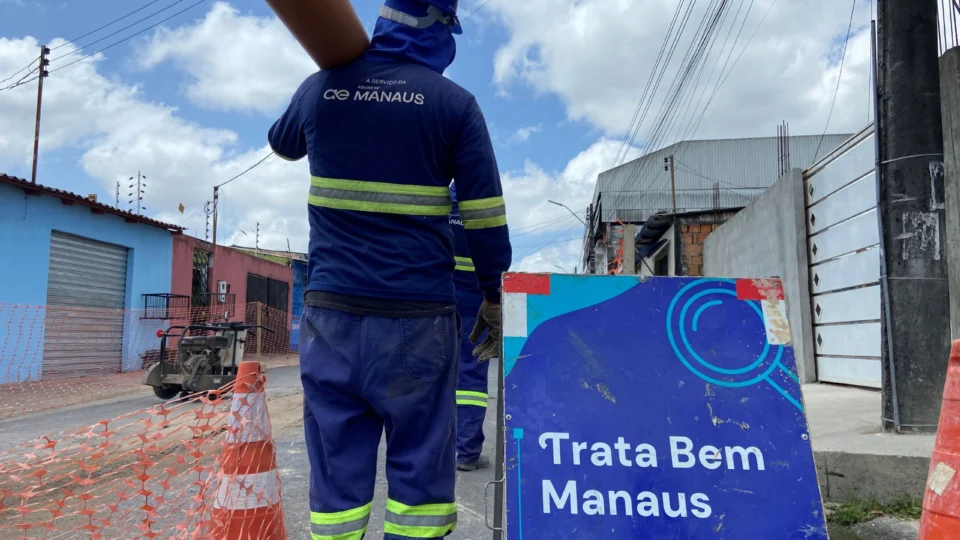 Trata Bem Manaus: Concessionária divulga cronograma semanal de obras de esgoto