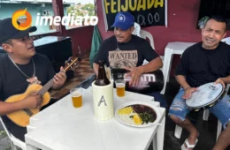 Feijoada com pagode marca comemoração dos 356 anos de Manaus no bairro Zumbi dos Palmares