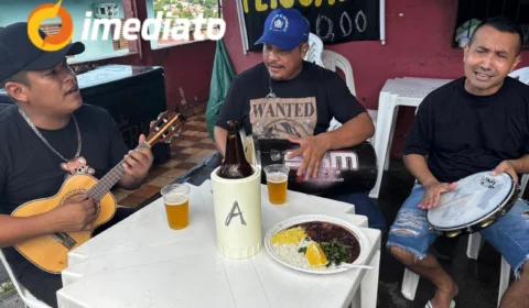 Feijoada com pagode marca comemoração dos 356 anos de Manaus no bairro Zumbi dos Palmares