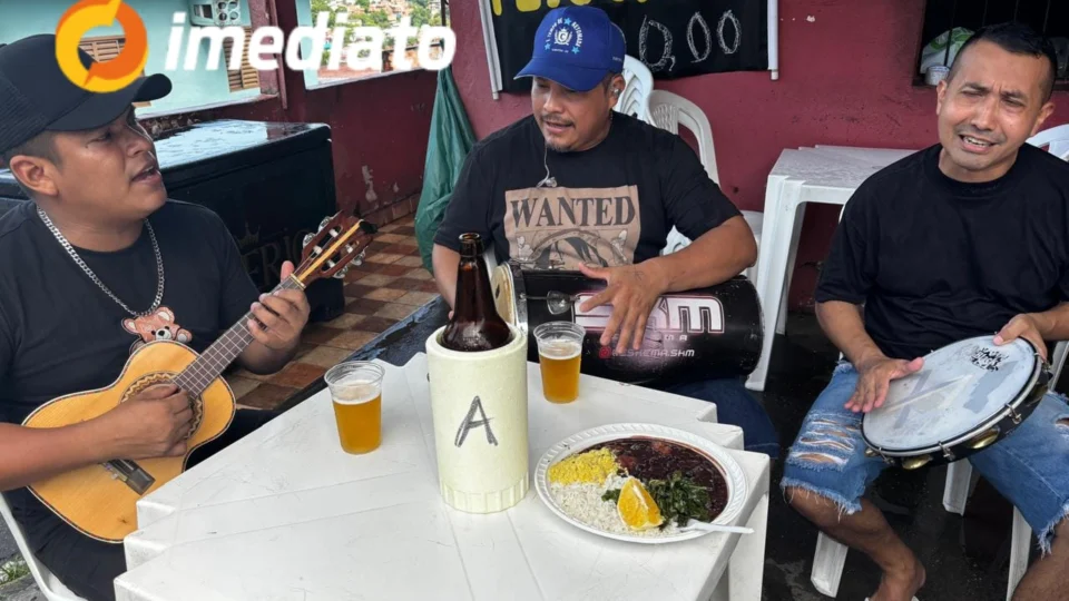 Feijoada com pagode marca comemoração dos 356 anos de Manaus no bairro Zumbi dos Palmares