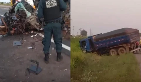 Vídeo: Colisão entre três veículos deixa uma pessoa morta e três feridos na BR-316, em Castanhal