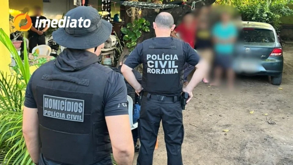 Polícia Civil cumpre mandados em operação contra suspeitos de homicídio em Boa Vista
