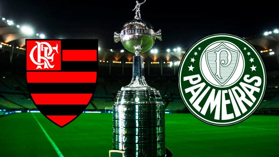 Palmeiras e Flamengo se enfrentam em final histórica da Libertadores no dia 29 de novembro