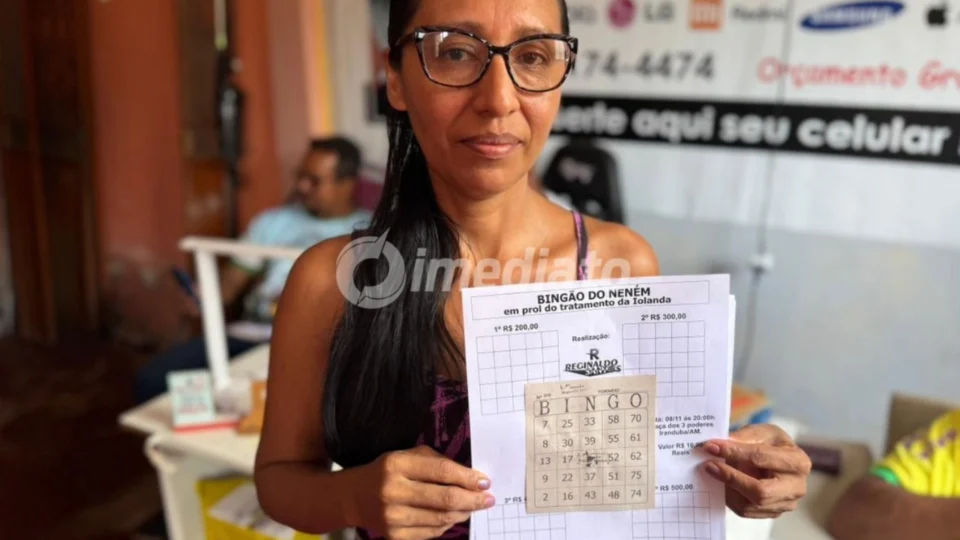 Família realiza bingo em Iranduba para custear tratamento de mulher diagnosticada com câncer de mama