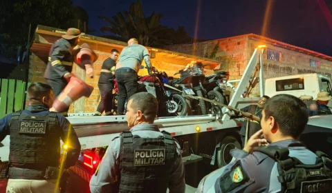 Operação Sossego apreende mais de 100 motos irregulares em adega e leva adolescentes à Depca em Manaus
