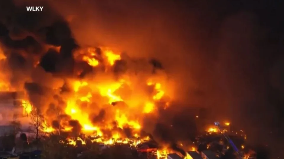 Avião de carga da UPS cai após decolagem no Kentucky e deixa ao menos sete mortos