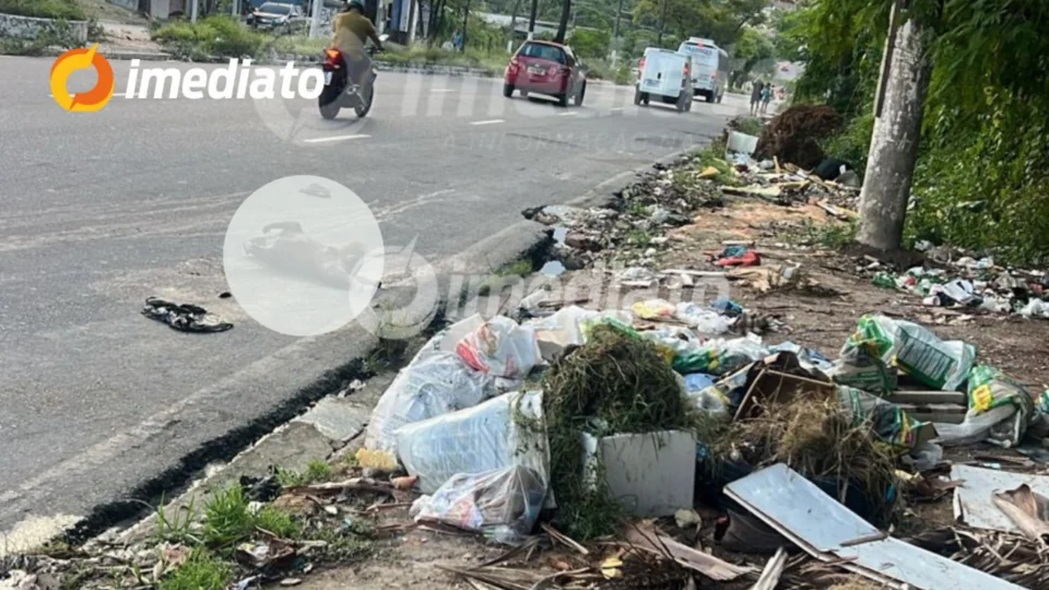 VÍDEO: Avenida Noel Nutels vira ponto de descarte de animais mortos e queimados em Manaus