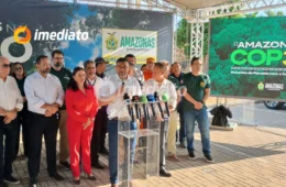 Wilson Lima apresenta ações do Amazonas na COP30 e entrega equipamentos para combate ao desmatamento e queimadas