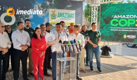 Wilson Lima apresenta ações do Amazonas na COP30 e entrega equipamentos para combate ao desmatamento e queimadas