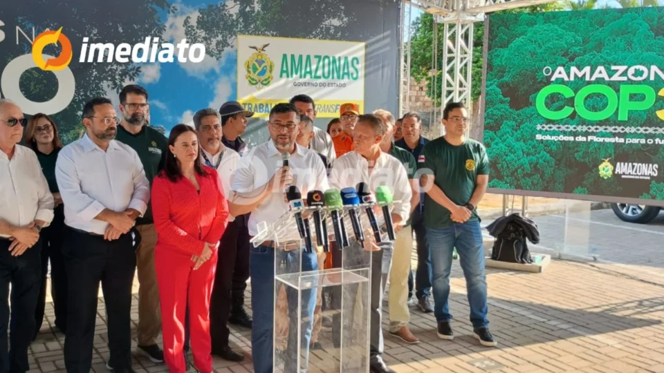 Wilson Lima apresenta ações do Amazonas na COP30 e entrega equipamentos para combate ao desmatamento e queimadas