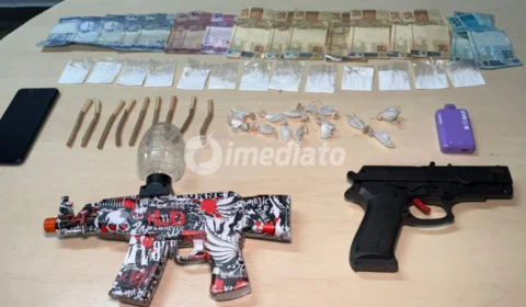 Venezuelano é preso com drogas e simulacro de arma durante ação da Guarda Municipal no Centro de Manaus