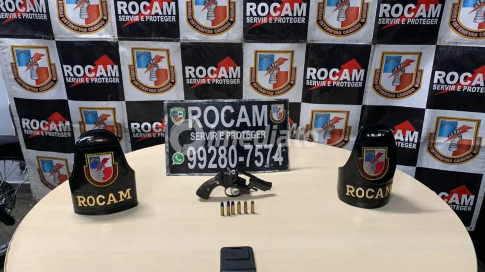Venezuelano é preso pela terceira vez por porte ilegal de arma durante ação da ROCAM no Centro de Manaus