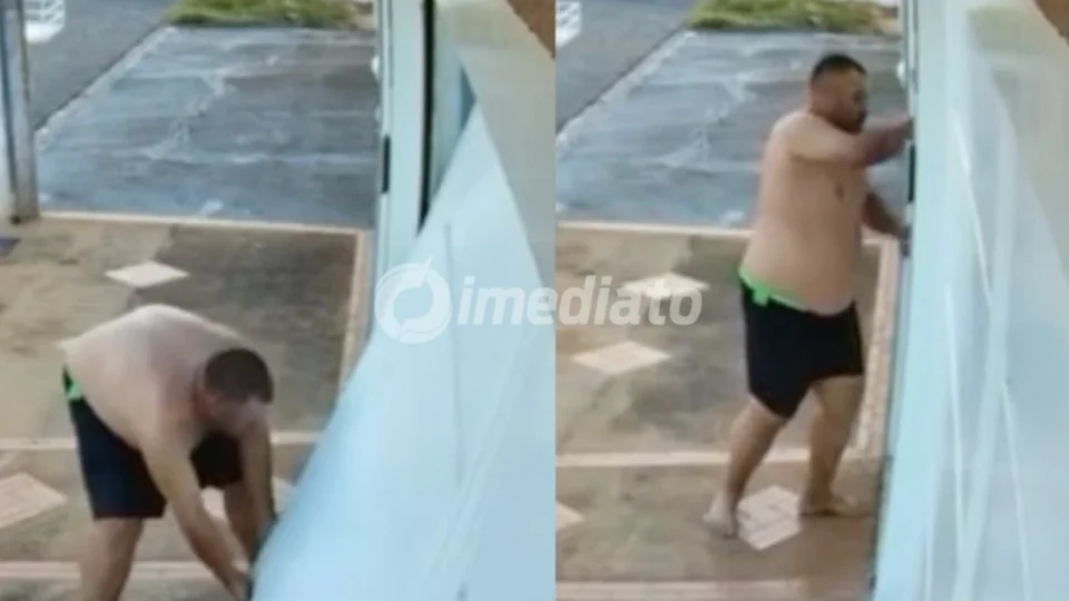 VÍDEO: Homem é morto após tentar invadir casa da ex-cunhada armado com faca em busca da ex-esposa