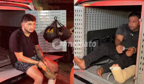 ROCAM prende colombiano e dois venezuelanos com arma de fogo e desmonta esquema de agiotagem em Manaus