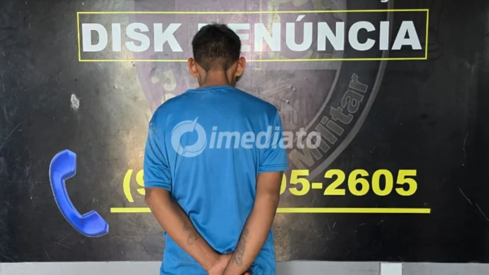 Homem furta comércio, atinge policial com tiro e é preso após perseguição no interior do Amazonas