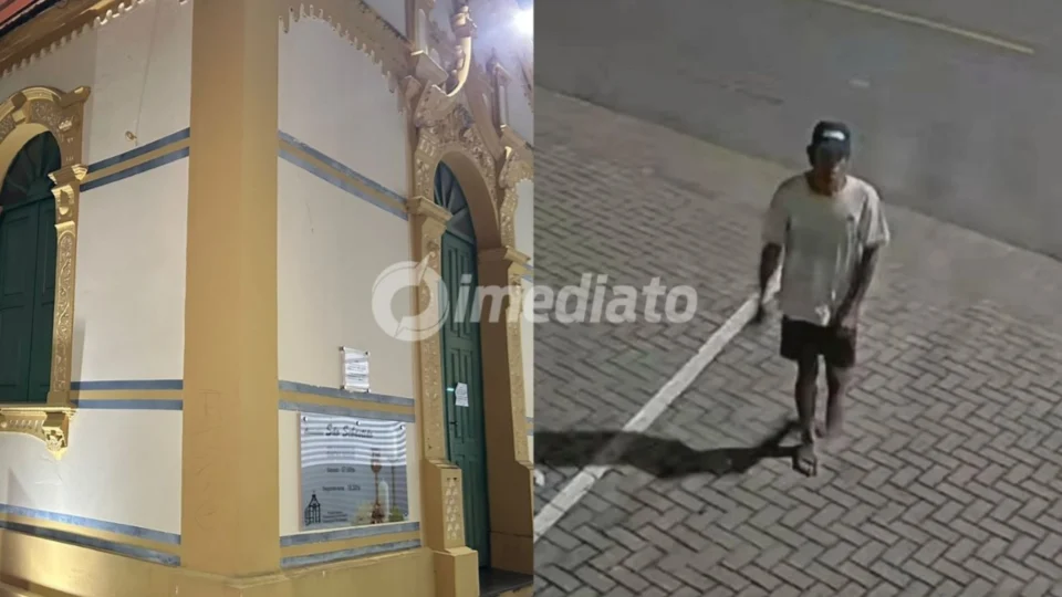 VÍDEO: Igreja de São Sebastião é invadida e sacrário com hóstias consagradas é furtado no Centro de Boa Vista