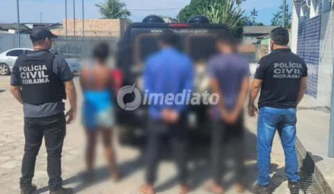 Cinco suspeitos são detidos em operação integrada contra furtos, tráfico e corrupção de menores em Rorainópolis