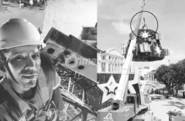 Operador de guindaste é preso após acidente durante montagem de árvore de Natal que matou soldador no Centro de Manaus