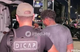DICAP recaptura homem com mandado de prisão por cárcere privado no bairro Calamé, em Boa Vista