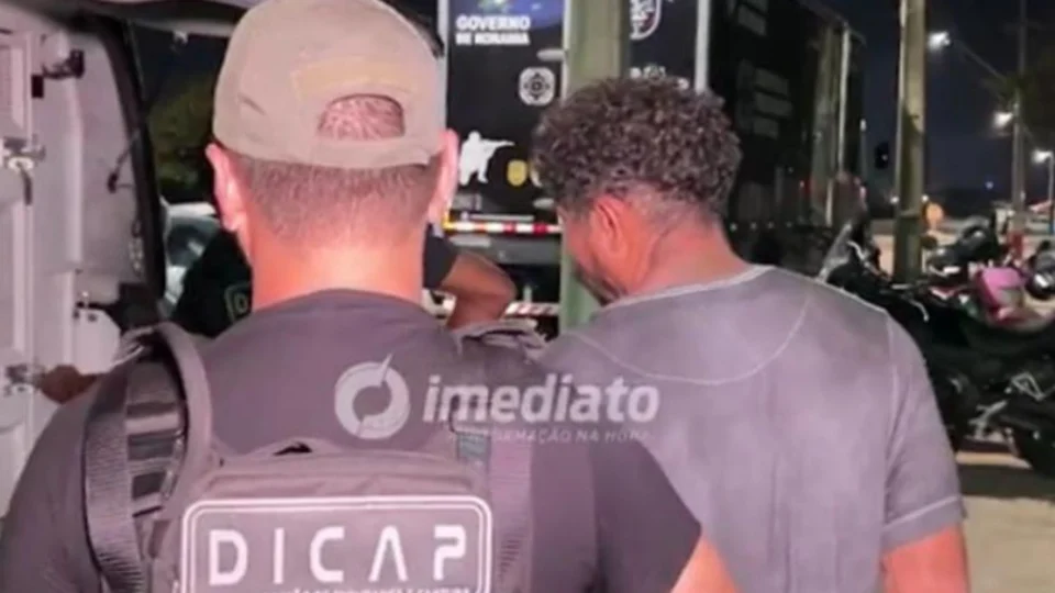 DICAP recaptura homem com mandado de prisão por cárcere privado no bairro Calamé, em Boa Vista