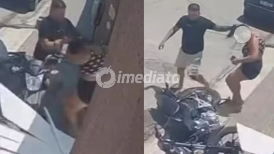 VÍDEO: Homem é preso após invadir clínica de estética e arrastar esposa pelos cabelos