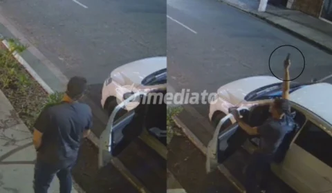 VÍDEO: Policial é preso após urinar na rua e disparar arma em frente a prédio de luxo