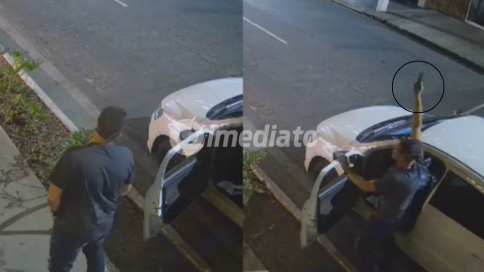 VÍDEO: Policial é preso após urinar na rua e disparar arma em frente a prédio de luxo