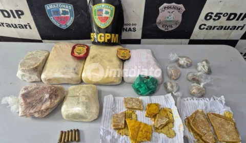 Dupla é presa com mais de 5 kg de drogas durante ação da Operação ‘Natal Mais Seguro’ no Amazonas