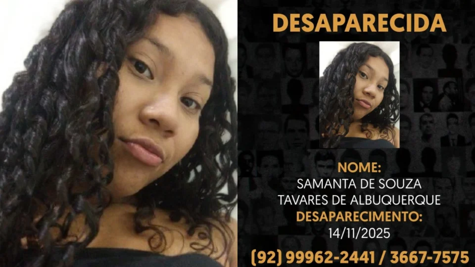 Família pede ajuda para encontrar adolescente desaparecida no bairro Compensa, em Manaus