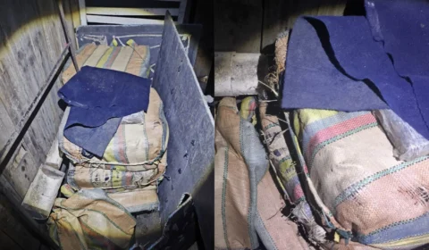 Homem é preso com mais de 200 kg de maconha do tipo skunk em um flutuante no Rio Negro