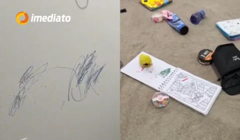 Crueldade: “Ela riscou toda a minha parede”, diz madrasta que queimou mão de bebê de 2 anos em Itajaí