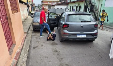 Trio suspeito de roubo é preso após perseguição policial no bairro Mutirão