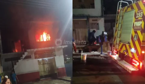Solidariedade: Incêndio destrói casa no São Geraldo e família busca ajuda para reconstruir lar após perder tudo