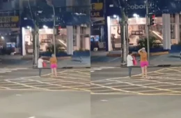 Veja vídeo: Mulheres são flagradas fazendo suposto “trabalho”espiritual em plena Djalma Batista